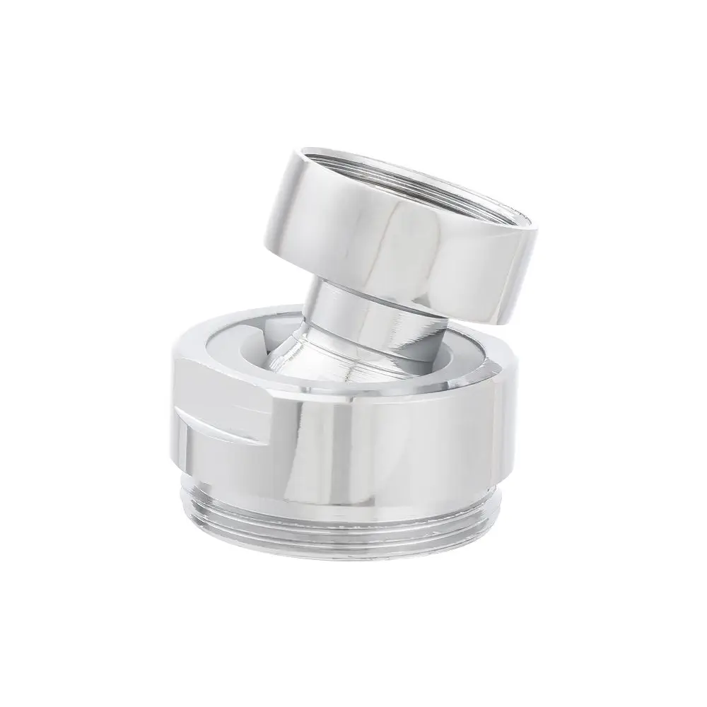 360 Degree Adjustable Brass Faucet Connector Swivel Aerator Adapter Shower Aerator Connector Garden hose Connection Male 22mm shower hose connector