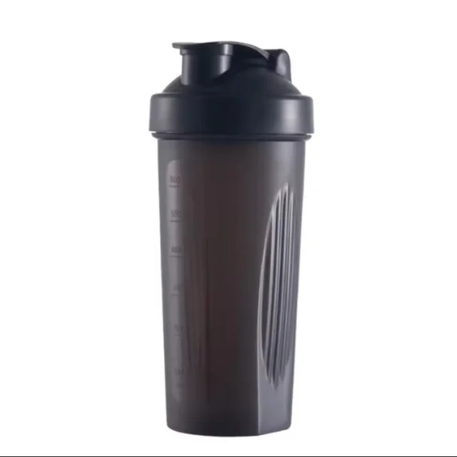 600ML 20Oz Protein Shaker Plastic Portable Bottle For Fiess Enthusiasts Athletes Leak Proof Drink Shaker Cup 4