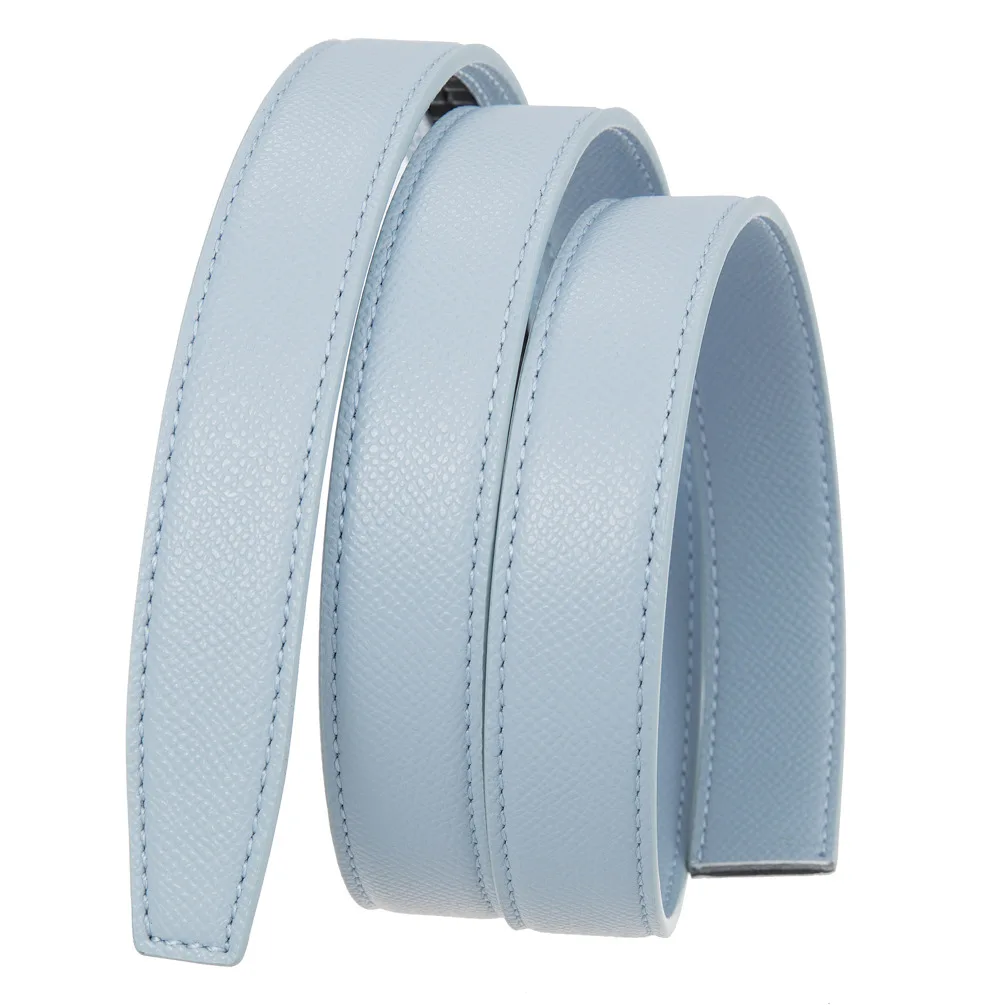 2,4 cm Gürtel Damen Luxus Marke Mode Design Einfache Vielseitige Jeans Zubehör Frauen Automatische Schnalle Dünnen Bund – Detail 1