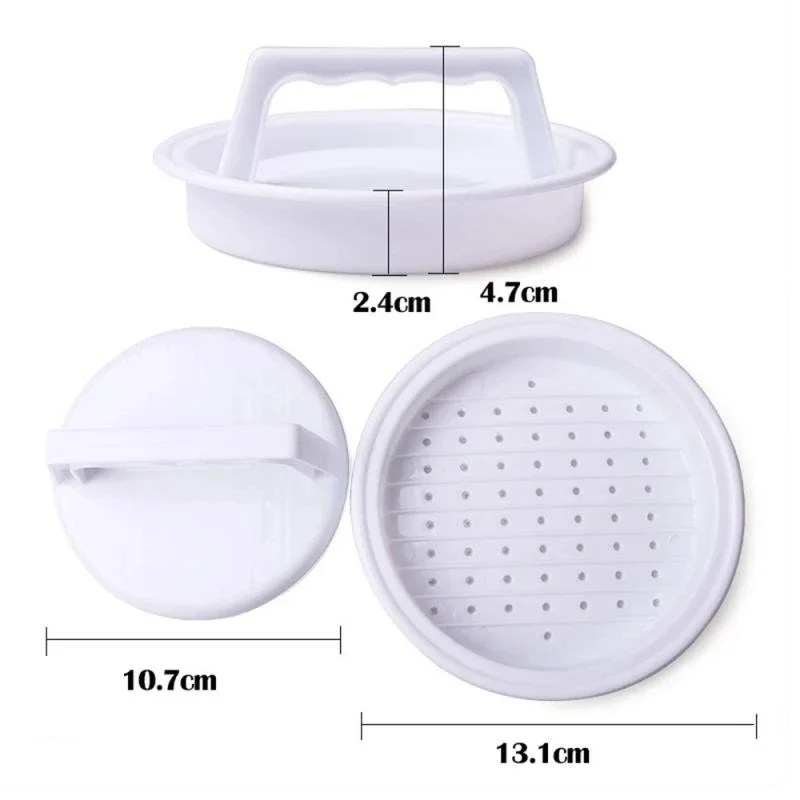 Burger Press Burger Maker Hamburger Press Stuffed Burger Press Meat Grill Patty BBQ Burger Maker Mould Kitchen Tool Accessories