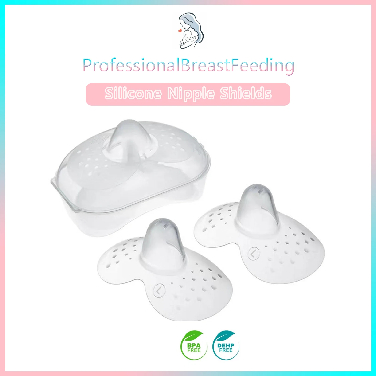 New Design Nipple Shields Silicone Nipple Protector BPA Free Eco friendly Shields