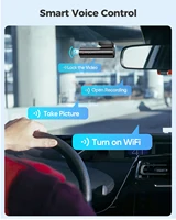 AZDOME Dash Cam 1296P WiFi Dash Camera for Cars Voice Control Dashcams Night Vision Loop Recording G-Sensor 24H Parking Monitor - Image 5