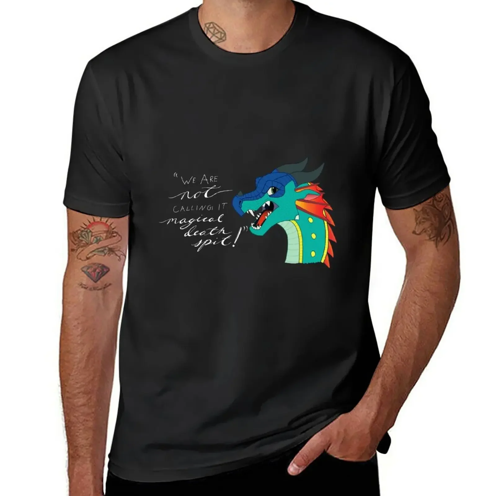 T-Shirt Con Citazione Wings Of Fire Glory Oversize Per Un Ragazzo Ragazzi Bianchi Magliette Semplici Da Uomo