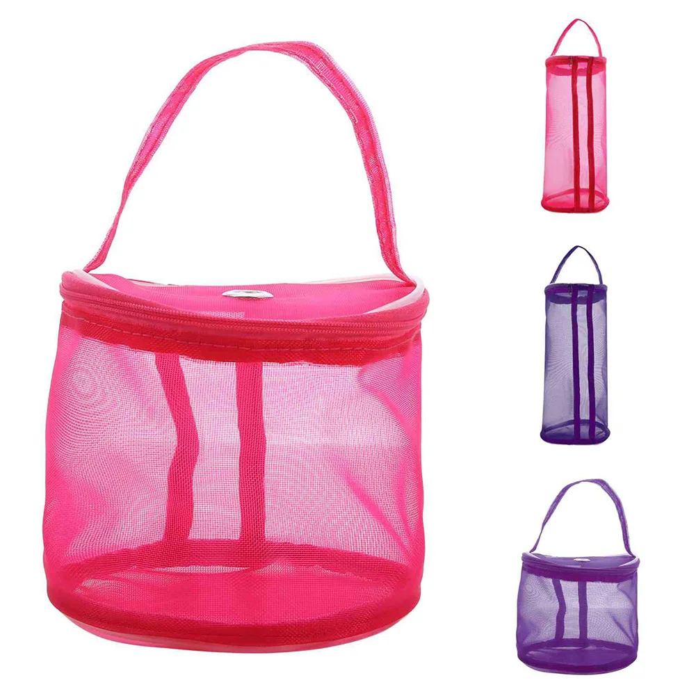 Knitting Tool Organizer Yarn Storage Bag Yarn Storage Organizer Wool Diy Hand Knitting Tool Storage Bag Spacious And Convenient Keep Your Knitting Essentials Organized Purple/Rose