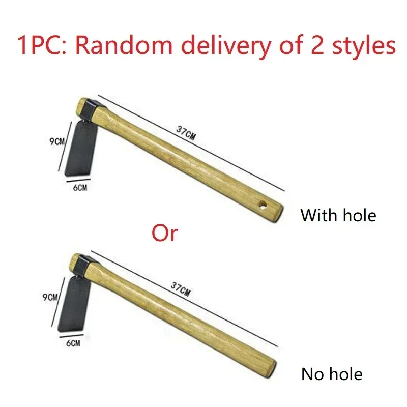 1pc Garden Hoe Tool Durable Gardening Farm Agricultural Tool Vegetable Gardening Hoe Multi-function Outdoor Weeding Hand Tool 6
