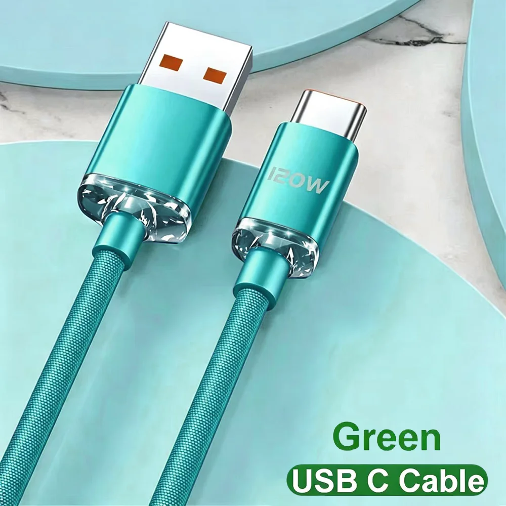 ตัวเลือกสินค้า สายชาร์จ Type-C 120W เร็วแรงสำหรับมือถือ