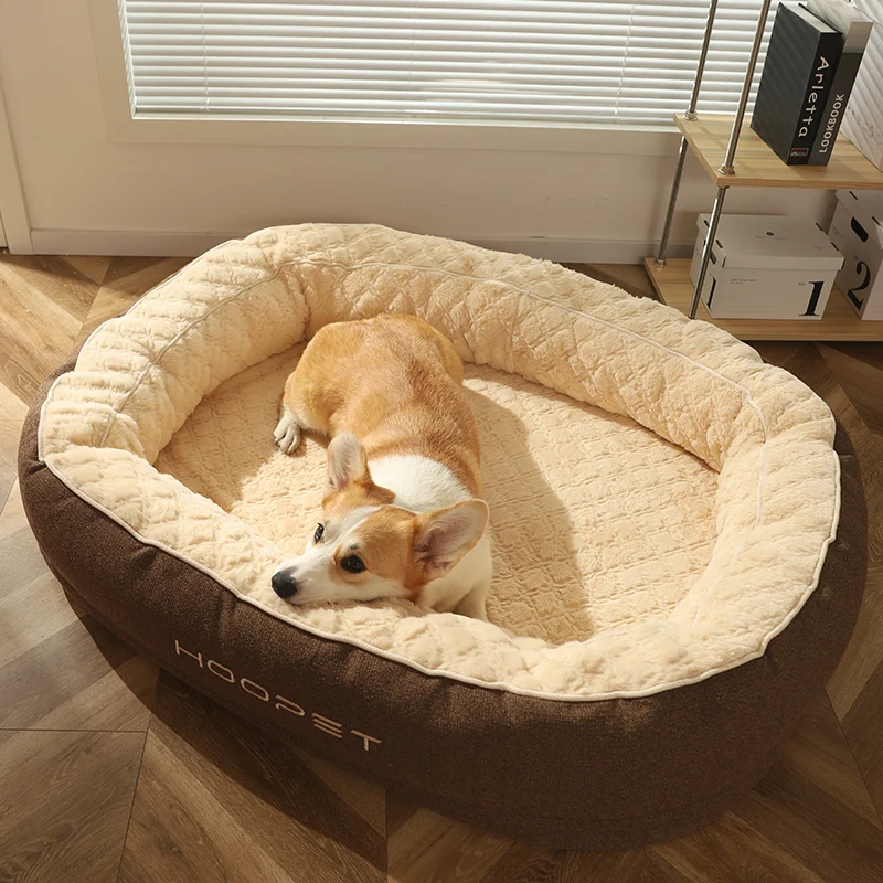 Soft Pet Bed Thickened Warm Dogs and Cats Nest Pawgogo