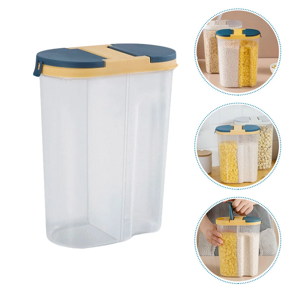 

1Pc Seal Classified Dried Food Container Practical Kitchen Storage Box Dark Blue