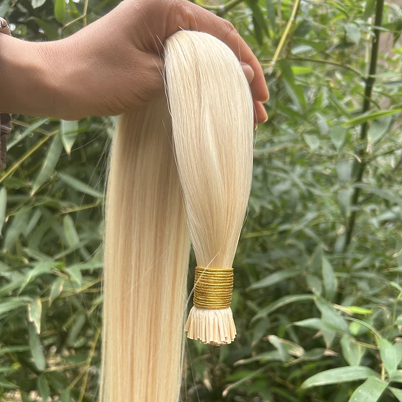FXC Straight I Tip Hair Extension Human Hair Extension 1g/Strand 50pc/Set Capsule Keratin Natural Fusion Human Extensions