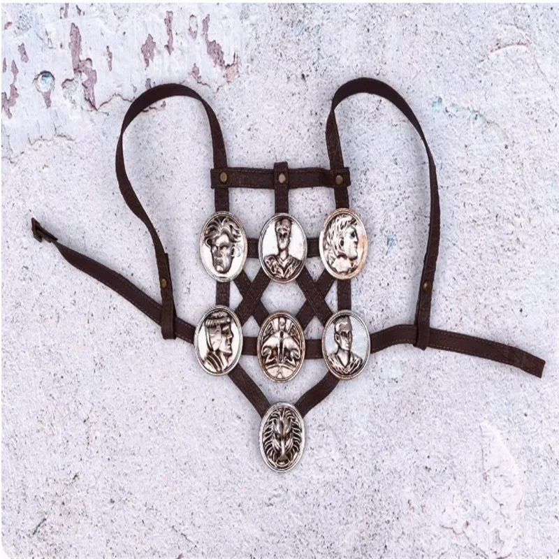 HAOYUTOYS HH18026 1/6 армированный ремень с резьбой по голове солдата Защитная модель для 12-дюймовой экшн-фигурки