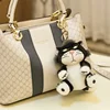 12cm Kawaii Disney Lucifer Plush keychain Doll Bag Pendant Cute Plush Stuffed Toys Backpack Pendant Birthday Gifts For Children 5