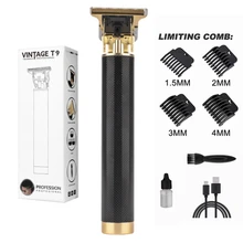  LCD Display T9 Electric Hairber 0mm Shaver Hair Trimer Home Appliances Travel Barber Razors Shaving Machine for Men Trimmer Man 