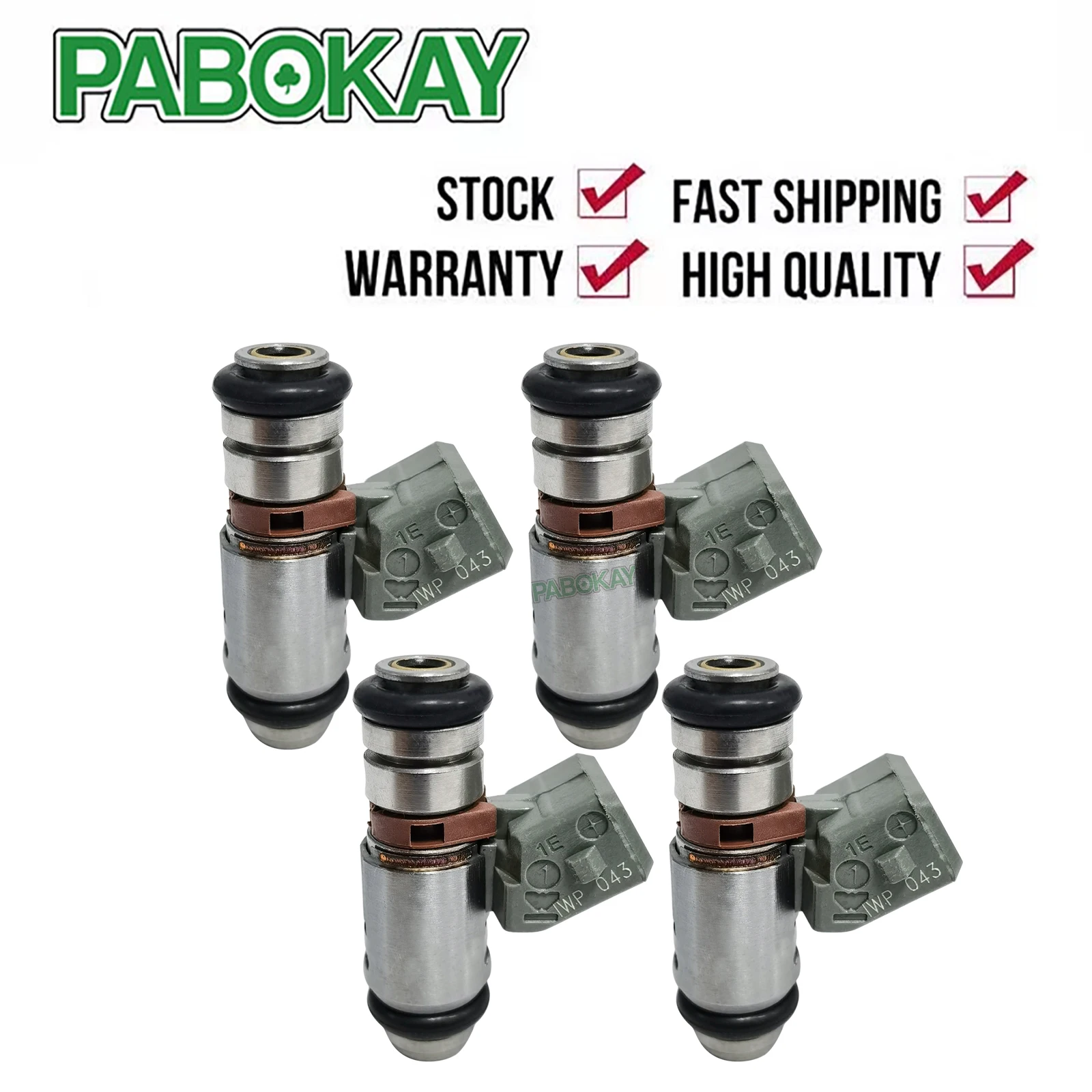 

4 pieces x Fuel injector nozzle for VW Gol Parati Quantum Santana DUCATI Monster Supersport Multistrada IWP043 214310004310