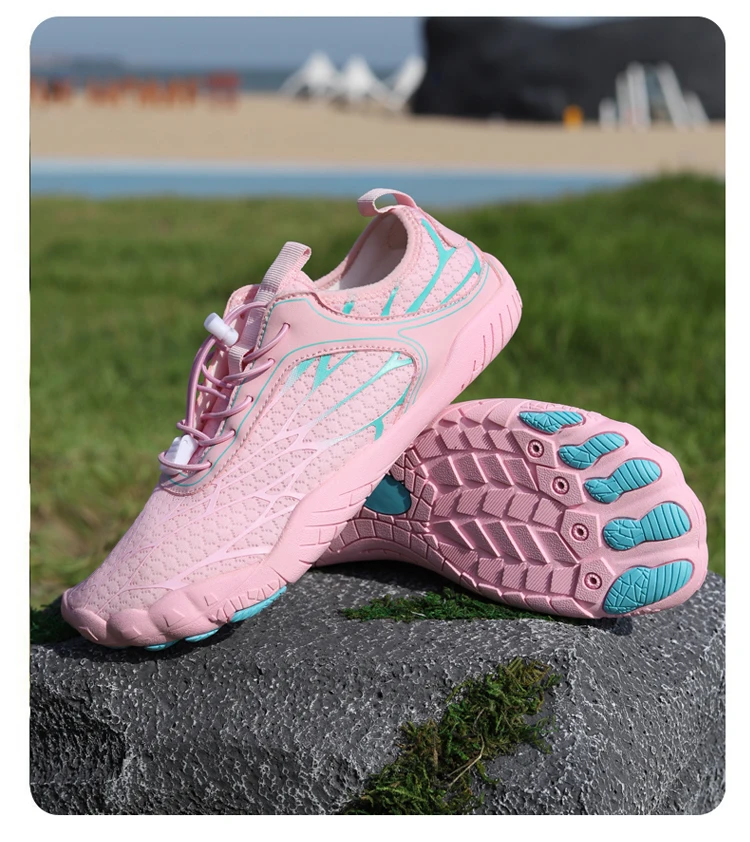 Aqua Shoes For Men Women Barefoot Water Shoes Anti-Slip Quick-Drying Outdoor Beach Upstream Wading Swimming Shoe Sneakers Unisex