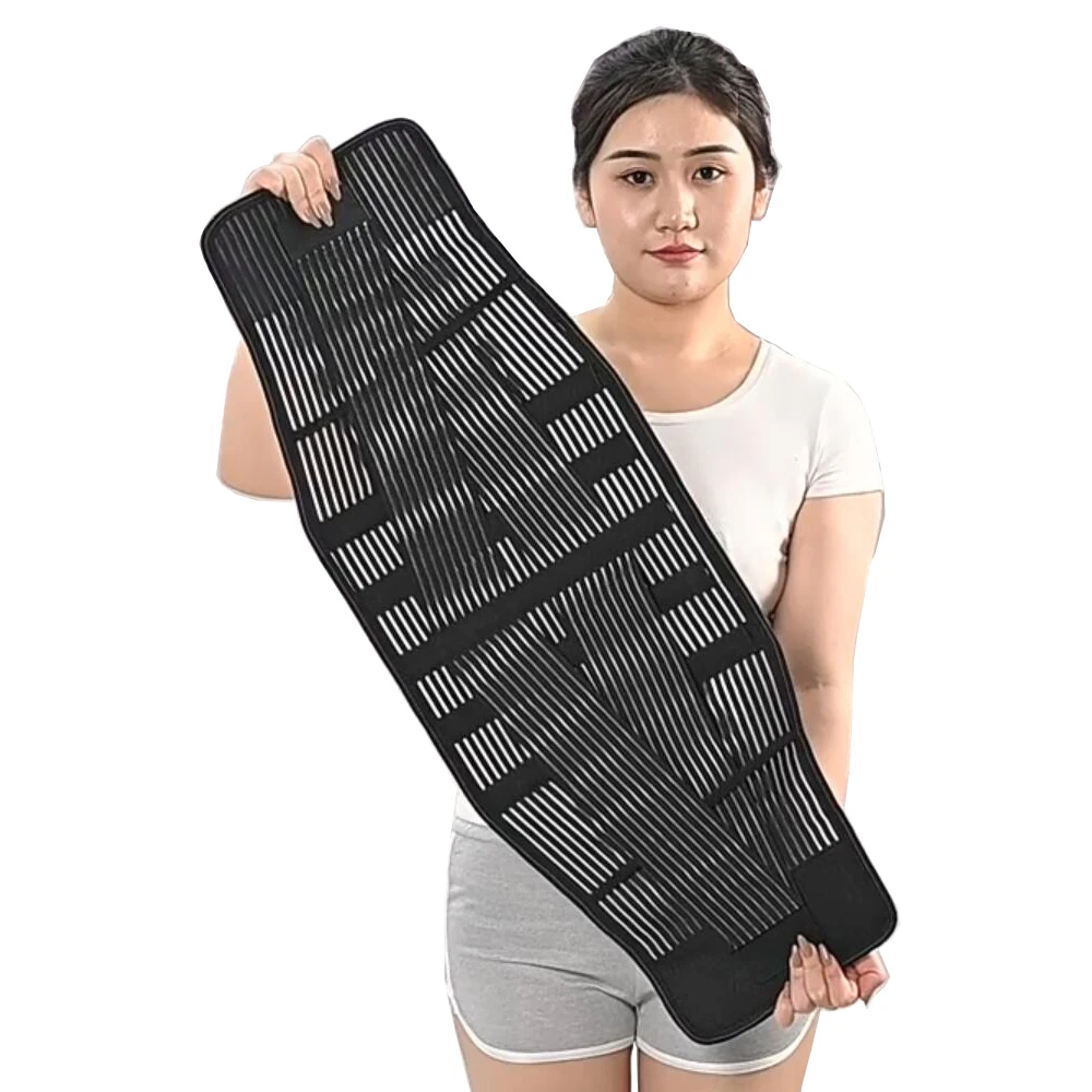 

30CM Steel Support Waist Trimmer Spine Fitness Lumbar Disc Herniation Orthopedic Posture Corrector Pain Back Brace Belt