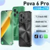 Original Pova 6 Pro Smartphone 5G Snapdeagon8 Gen3 7.3inch 22G+2T CellPhone Dual SIM MobilePhone 50+108MP Android14 Unlocked NFC 1