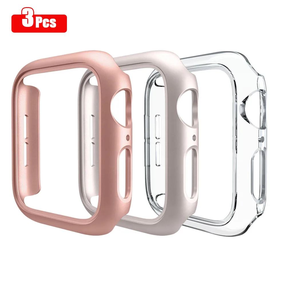 3-Pack Matte Hard PC Protective Bumper Case