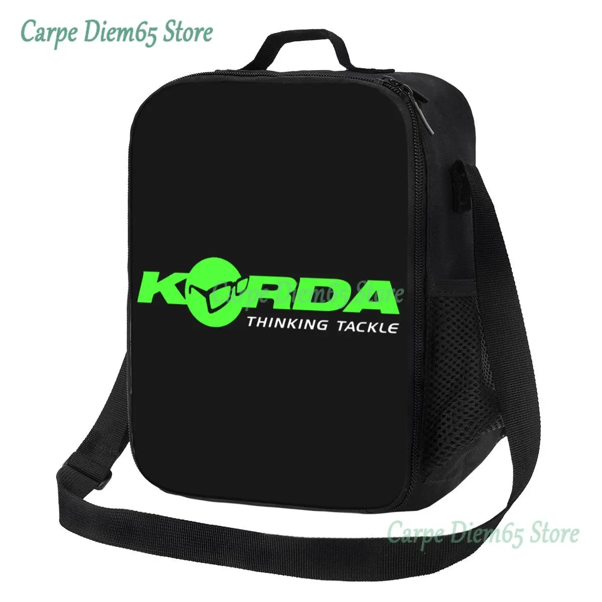 

Korda Fishing Logo Resuable Lunch Box Leakproof Fish Carp Fisherman Gift Cooler Thermal Food Insulated Lunch Bag