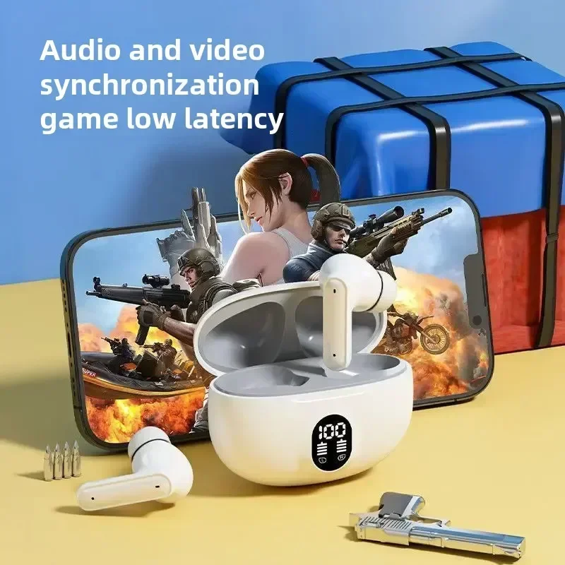 NEW Headset 895B TWS Wireless Headphones Game Bluetooth Headphones with Microphone Noise Reduction High Fidelity Bass Earphones 5