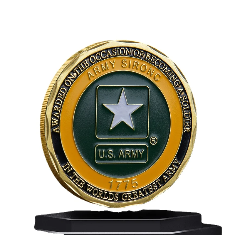 Commemorative Coin Souvenir Coin Veterans Memorial Coin US Army Military Challenge