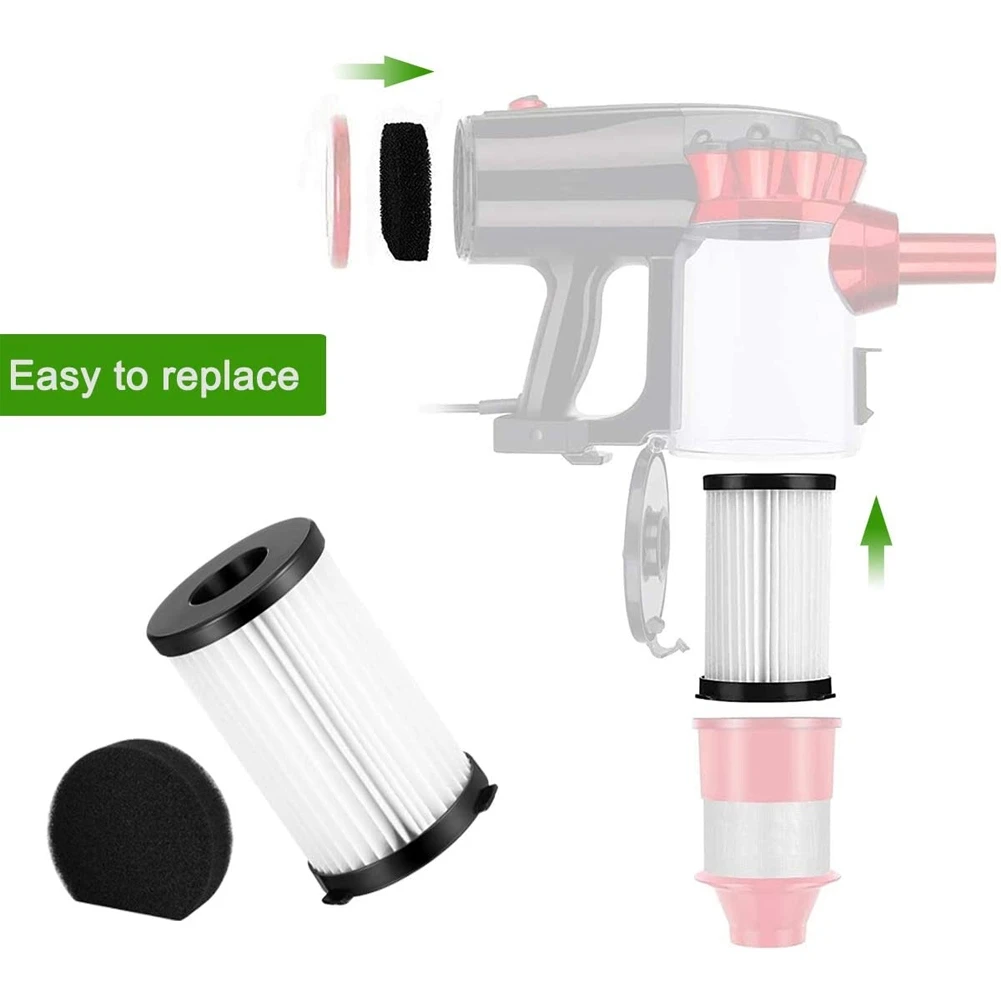 Moosoo D600 Hepa Filter D601 For Lwoly V600 Wired Vacuum Cleaner 57％以上節約