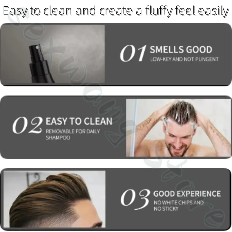 Liran fluffy water hair base styling no-wash gel water dry hair spray standing fluffy long-lasting styling spray100ml