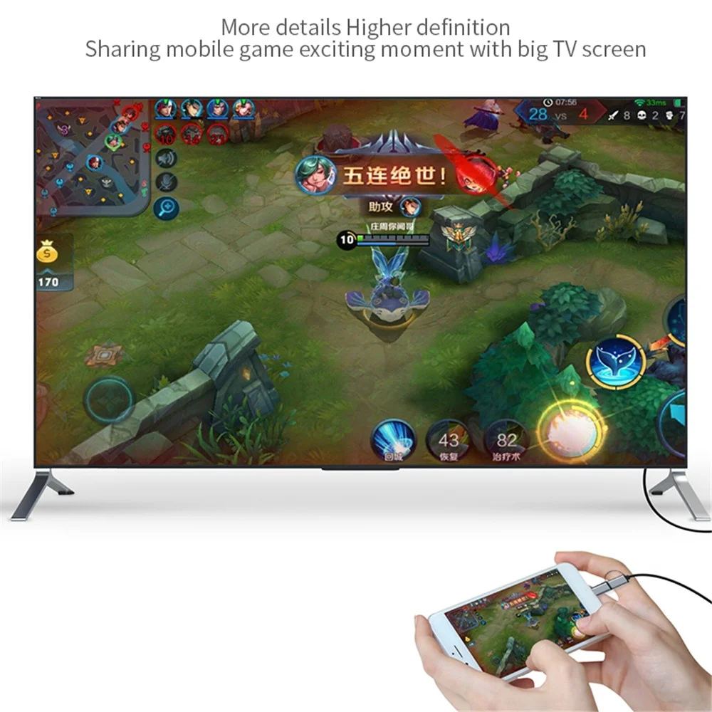 Wireless HD Streaming Dongle with HDMI Cable