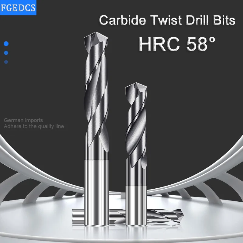 Tungsten Carbide Drill Bits 1.0-20mm Metalworking For Stainless Steel Milling Cutter Tools drill bits
