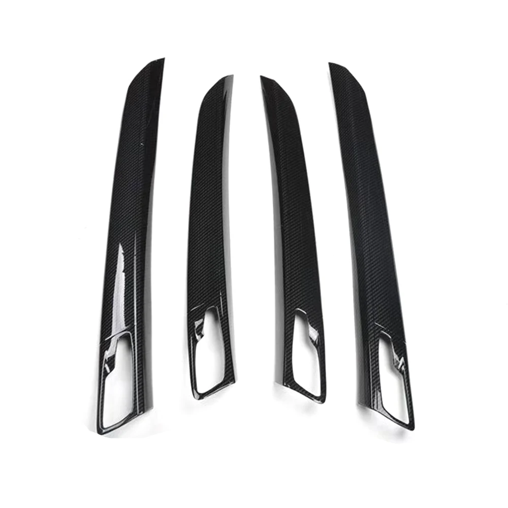 

AuRapidOne For BMW X5 2008-2013 Car Door Interior Panel Decoration Strips ABS Car Trim Styling Moldings 4pcs