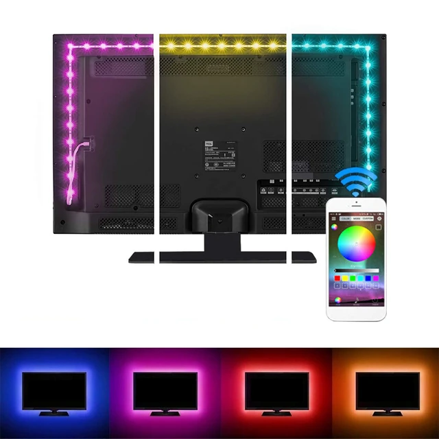 RGB 5050 Led Streifen Licht Bluetooth App Control 5V USB Led Band