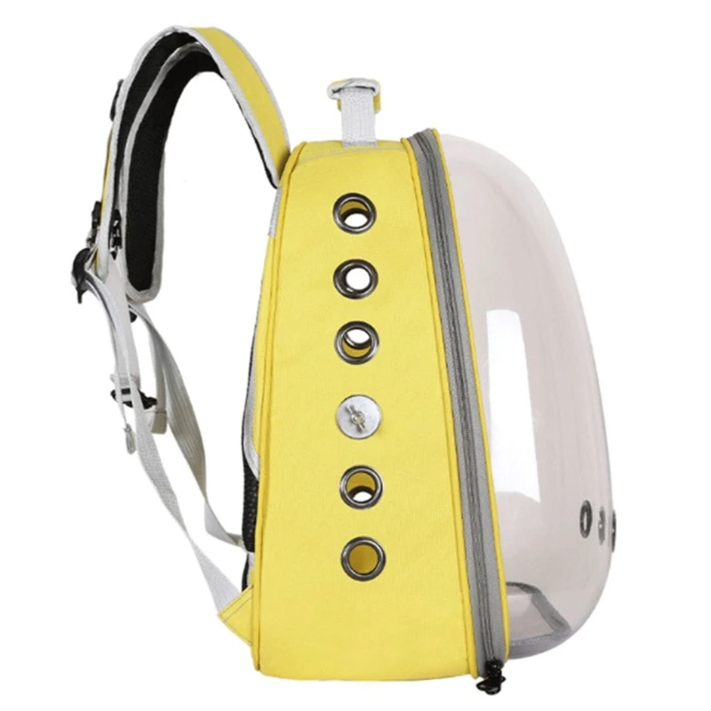 Cats Dog Backpack Transparent Backpack Breathable Parrot-Carrier Bag