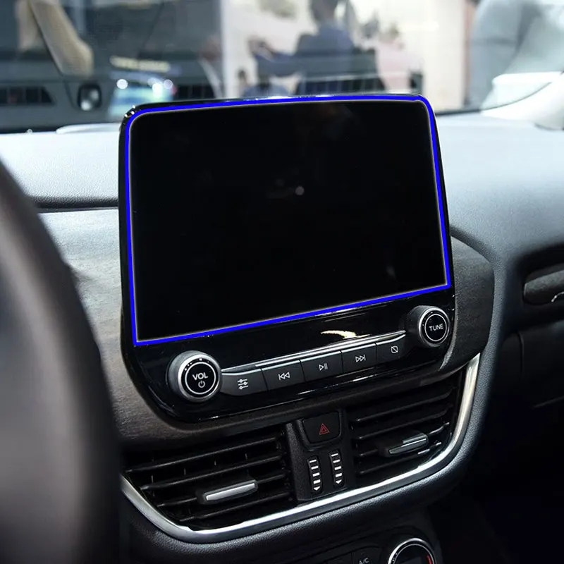 

Закаленное защитное стекло для Ford Puma 2019 2020 2021 8 дюймов, автомобильная пленка для экрана GPS-навигации, аксессуары для интерьера автомобиля