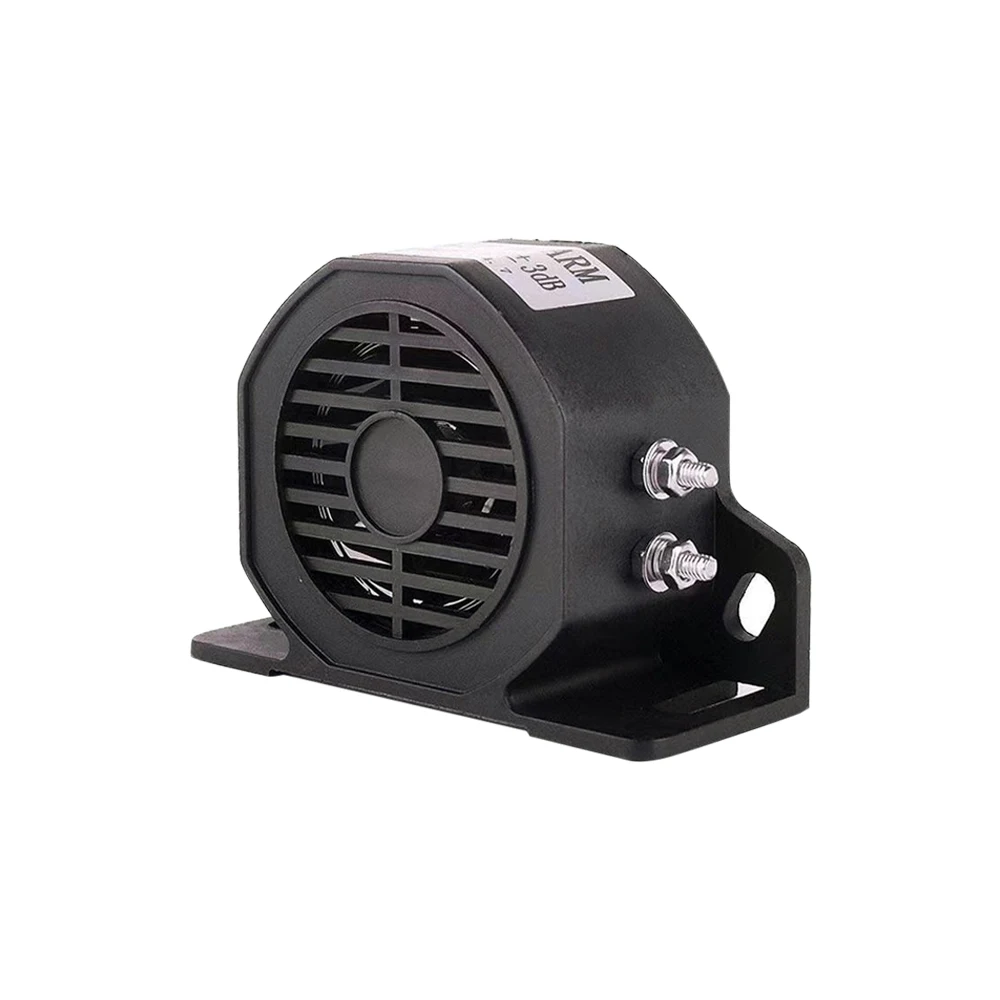 105dB Backup Alarm Truck Reversing Buzzer Sound Alarm 12V-48V Truck Reversing Engineering Forklift Waterproof Warning Horn