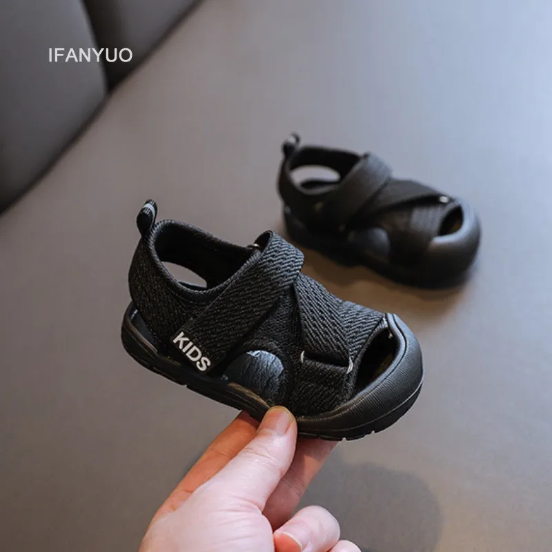 Baby Boys' Sandals Summer Toddlers Walking Shoes Soft Sole Anti Slip Girls' Shoes Infant Mesh Cool Children's Sandals baby shoes,kids shoes,children sandals,kids sandals
