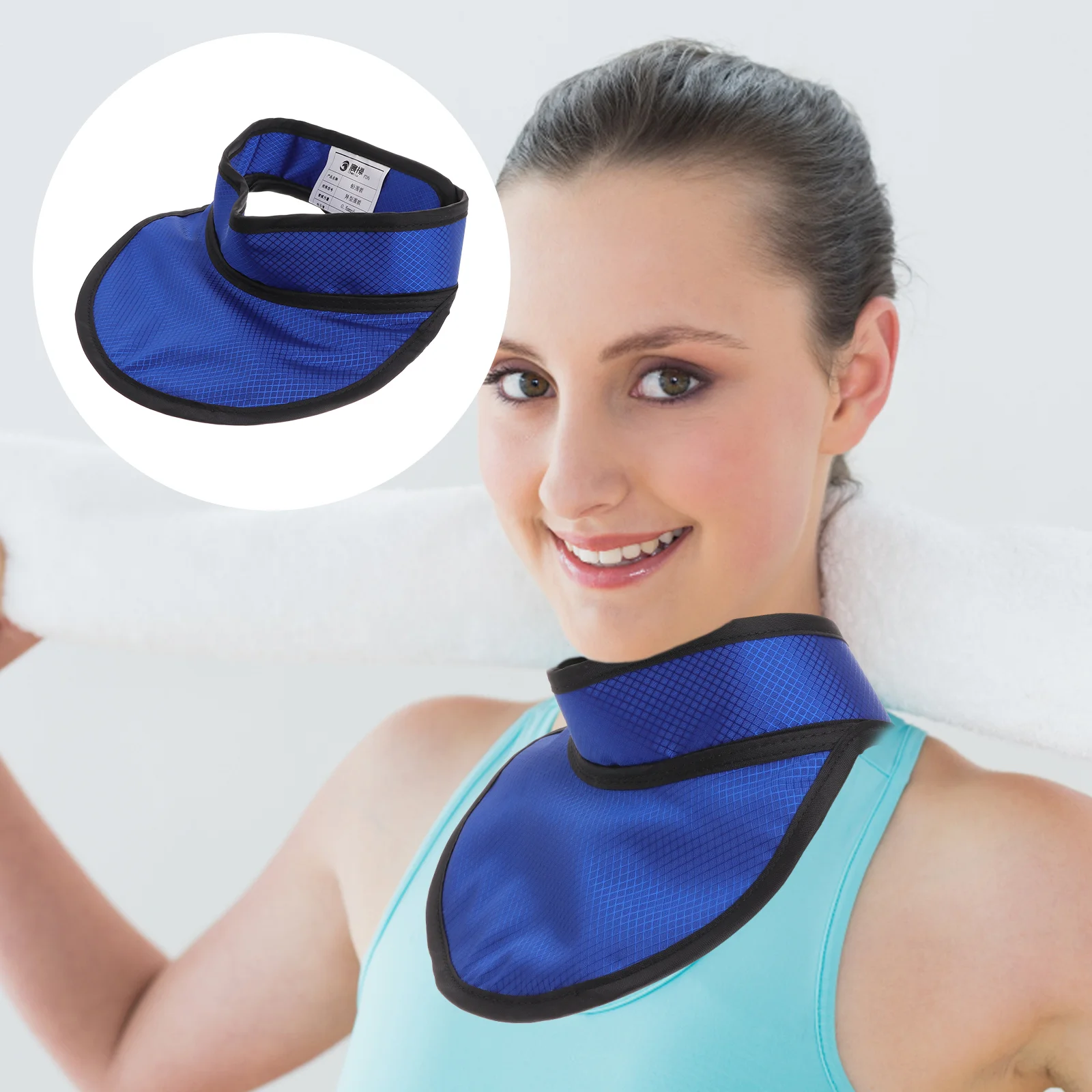 Lead Radiation Thyroid Shield Collar Xray Protector, 0.35mm Lead