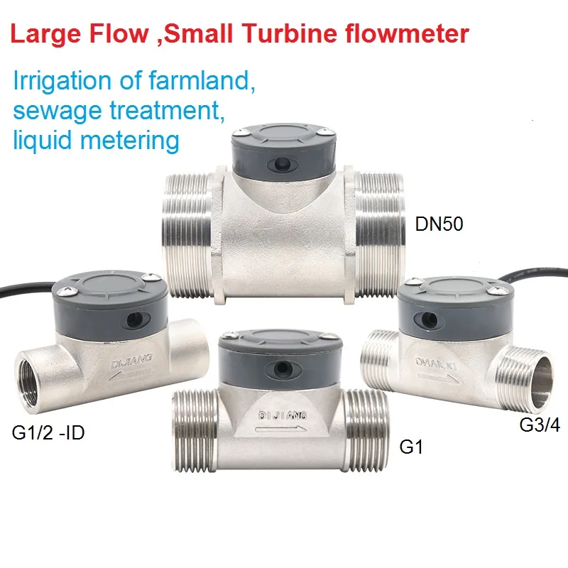 New Meter For Irrigation of farmland, water flow through sewage pipes, liquid metering DN15 DN20 DN25 DN50