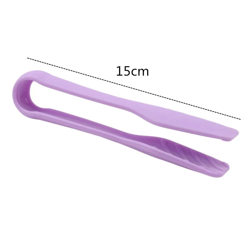 PP Food Tong 3pcs Non-slip Cooking Clip Clamp BBQ Salad Tools Silicone Grill Kitchen Accessories food tongs