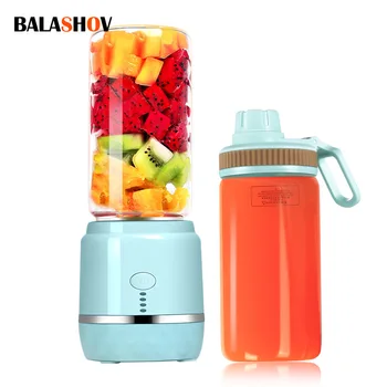 Portable Electric Fruit Juicer Wireless USB Rechargeable 6 Blades Mini Mixer Multifunction Summer Smoothie Blender Machine 1