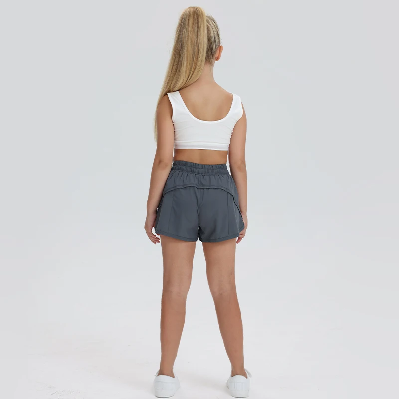 Girls sportswear girls' sportswear gym clothing kids yoga pants 11 year old girl sport clothes junior tennis athletic children basket pants