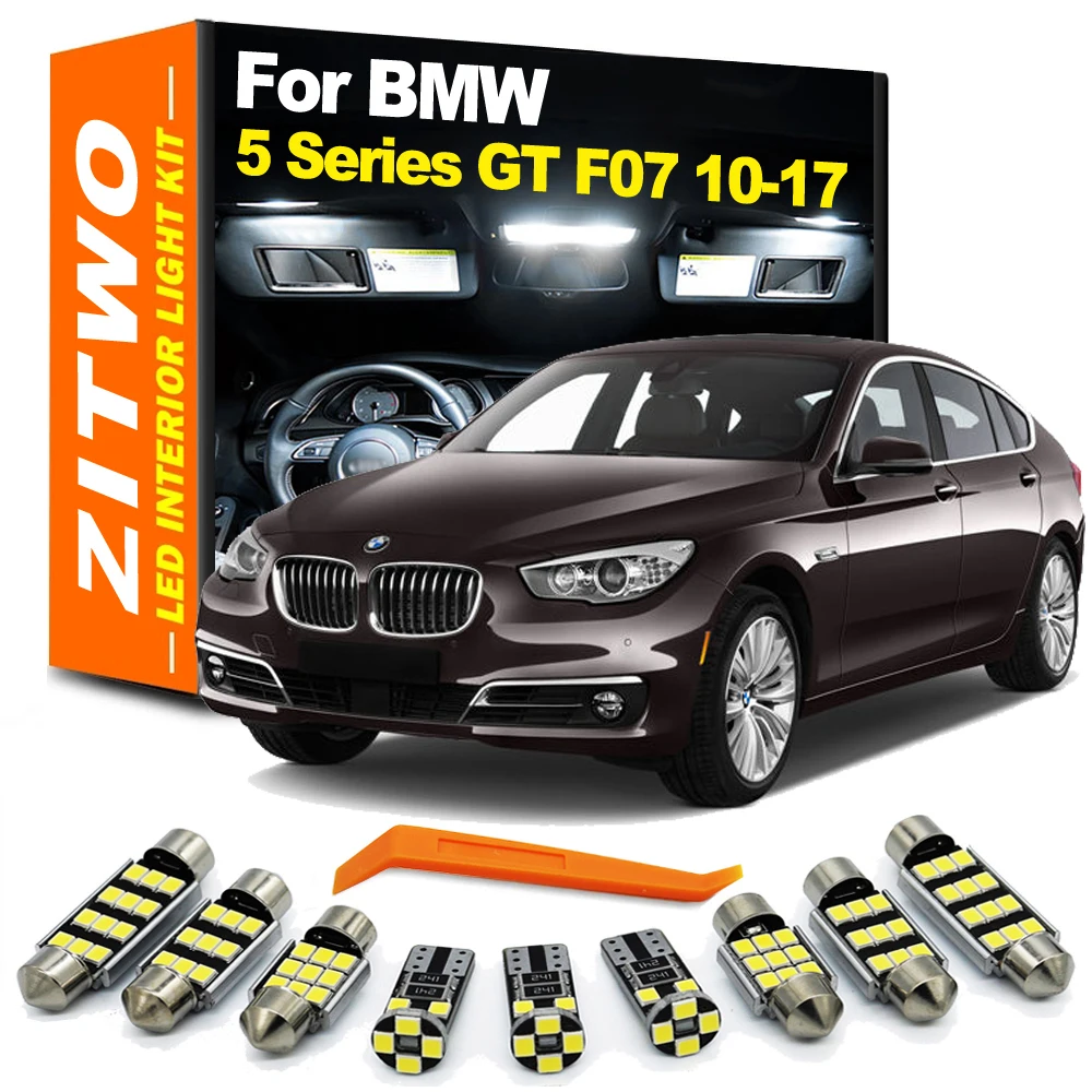 BMW F01 F02 F07 F10 F11 LEDルームランプキット ホワイト RZ137 BMW F10 F11 F07 5シリーズに適合する F10用 F11用 F07用 オート12V車用フロントフォグランプ 6000K ホワイトドライビングランプ