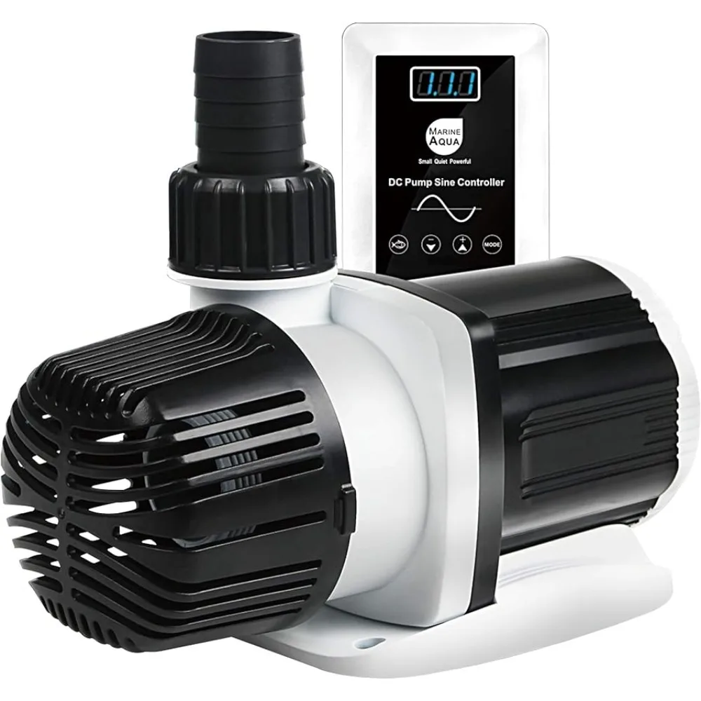 

dc-12000 Controllable DC aquarium Pump 80W 3100GPH-marine wavemaker return pump with sine wave Controller for salt