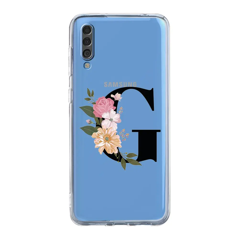 Floral Initials Phone Case Cover