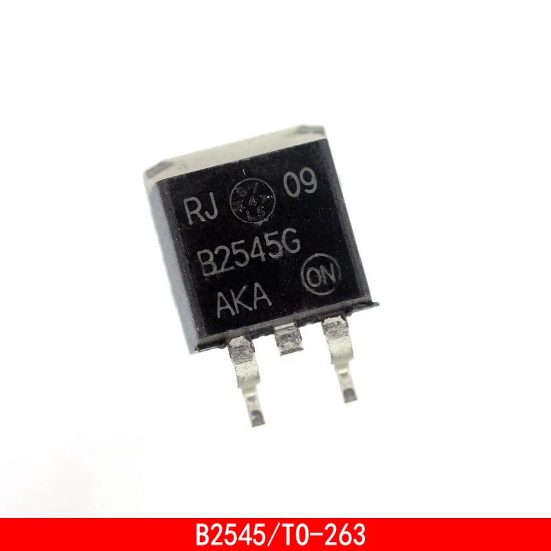 1-10PCS B2545 MBR2545G B2545G TO263 Schottky diode 10pcs new mbr2045ct b2045g mbr2045 20a 45v the schottky diode rectifier straight in to 220 integrated circuit