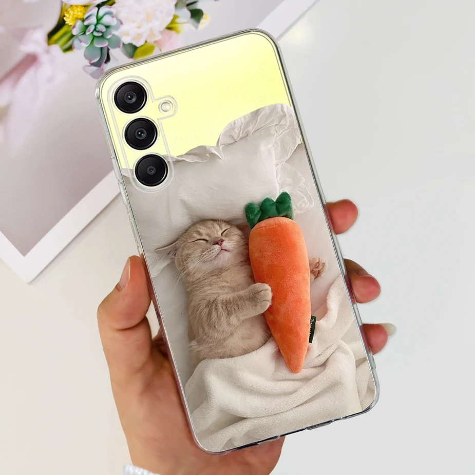 Luxury Painted Clear Silicone Case - Artistic Protective Cover