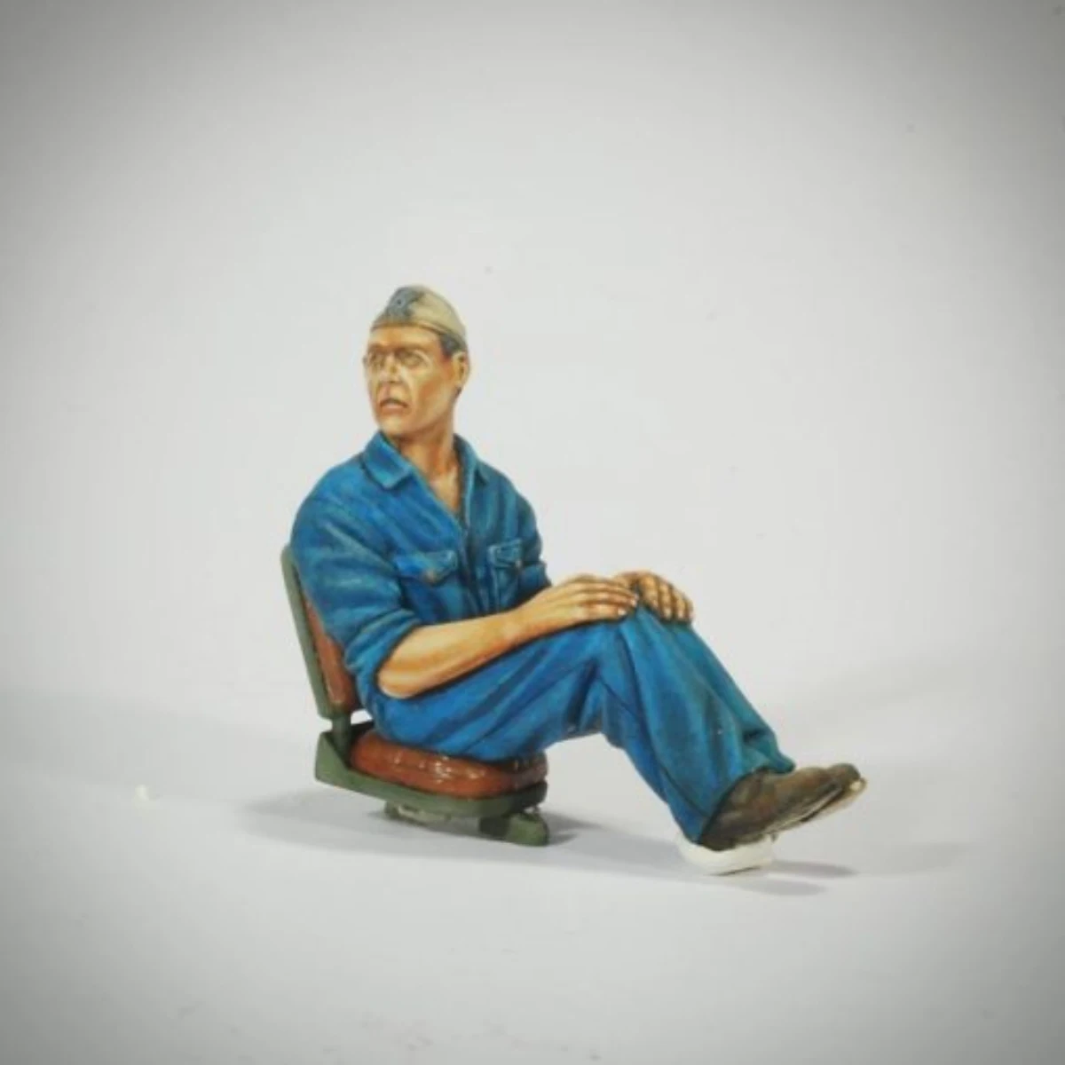 1/35 레진 군인 모델 GK - 이탈리아 탱크 승무원(3명) - 조립되지 않은 미도색 DIY 키트 953R