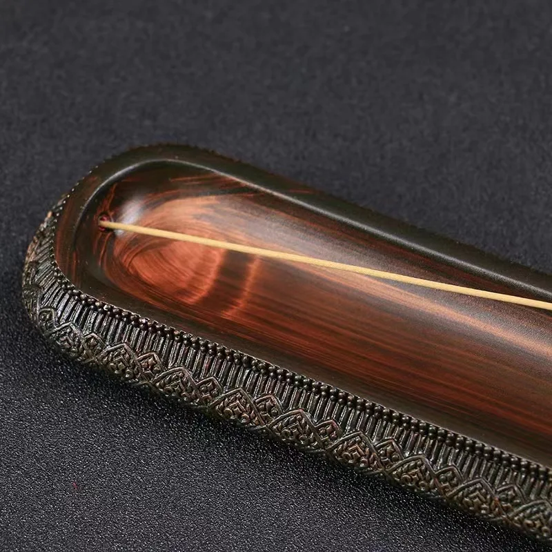 Aromatherapy Furnace Resin Thread Incense Stick/Wooden Retro Zen Products Tea Ceremony Home Uplifting Spirit To Remove Odor