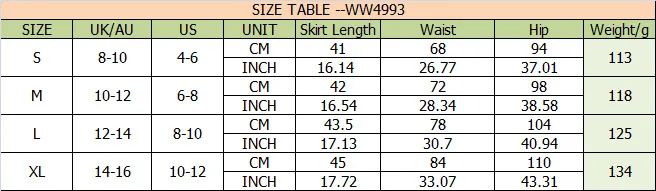 Women Summer Elastic Waist A Line Skirt