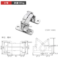 1 thick stainless steel dry hanging stone door hinge heavy-duty concealed fire hydrant box pipe well door hinge 5