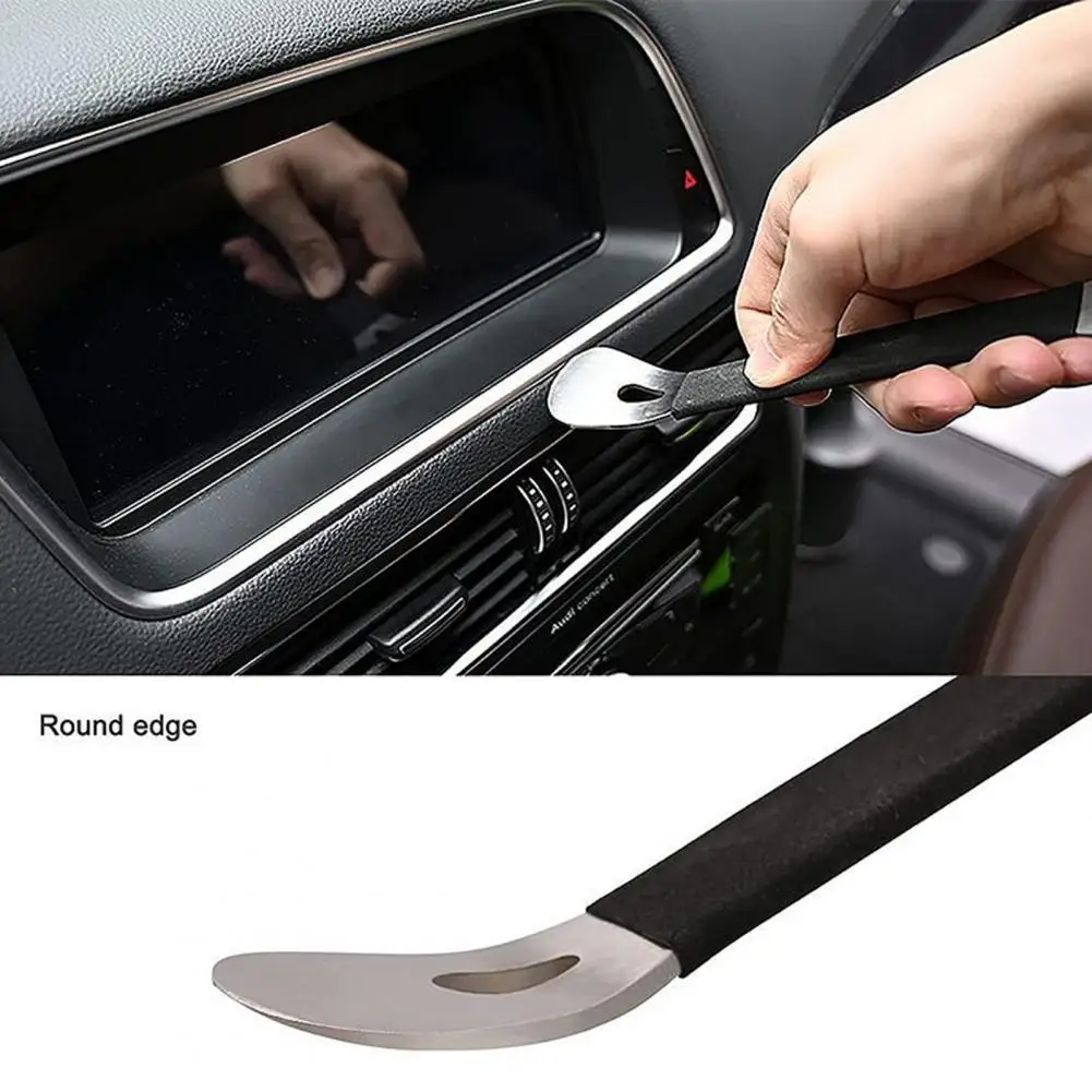 Auto Trim Pry Tool Effortlessly Remove Car Trims with Ergonomic Auto Clip Pry Boards Portable Comfortable Tools for Audio