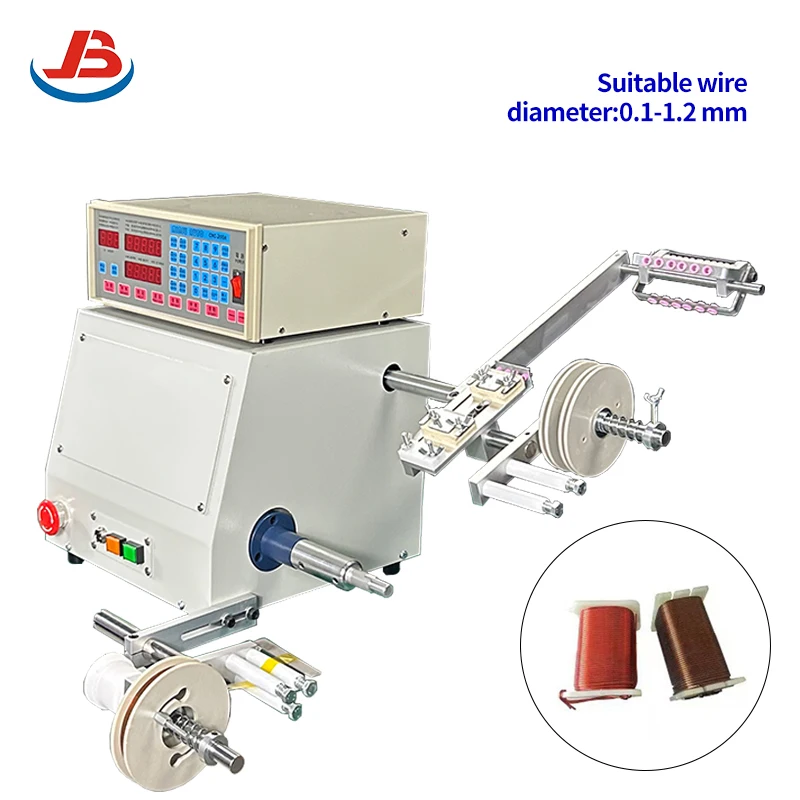 JH Semi-Automatic 0.1-1.2mm Copper Aluminum Steel Wire Winding Machine for Speak